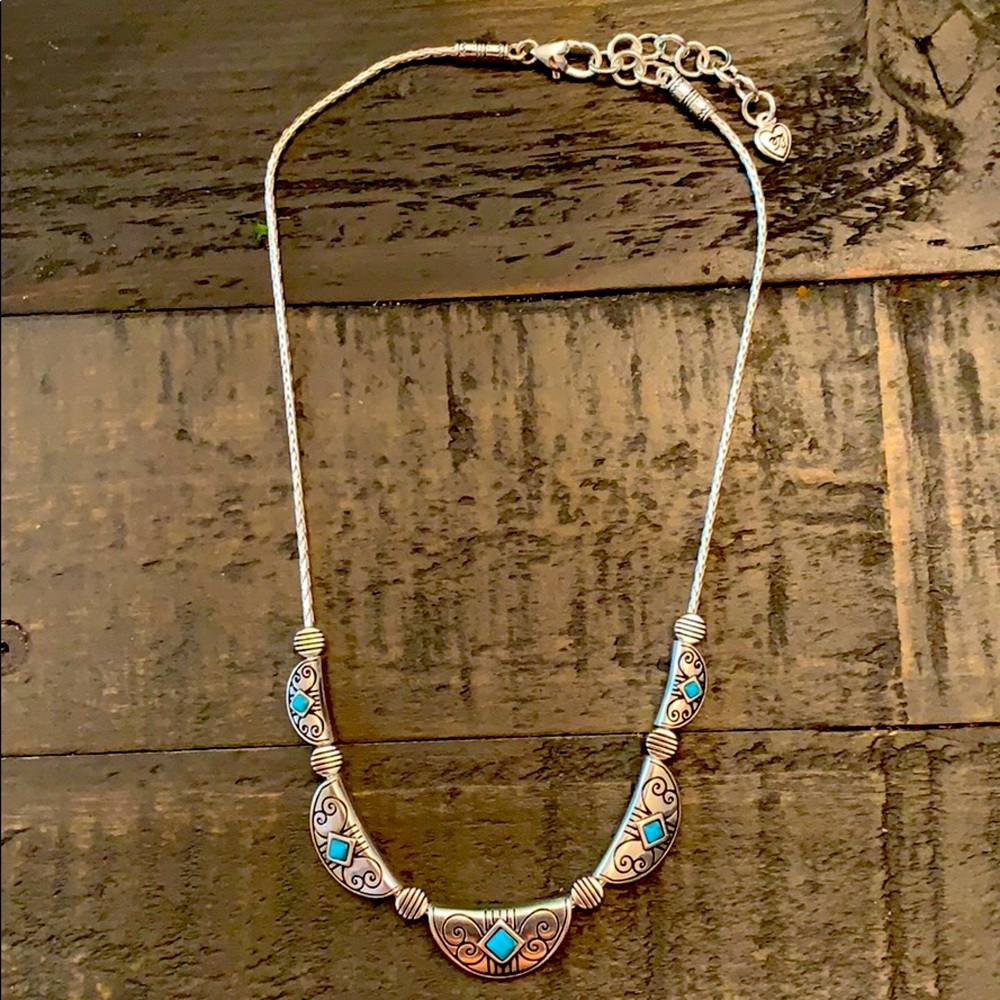 Brighton Turquoise Indie Primrose Necklace